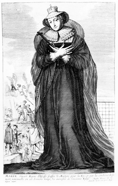 Mary Stuart Koningin van Schotland door Claude Vignon
